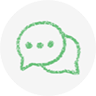 Loomly interactions feature Loomly interactions feature icon