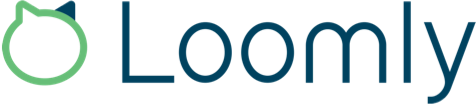 Loomly logo on light background