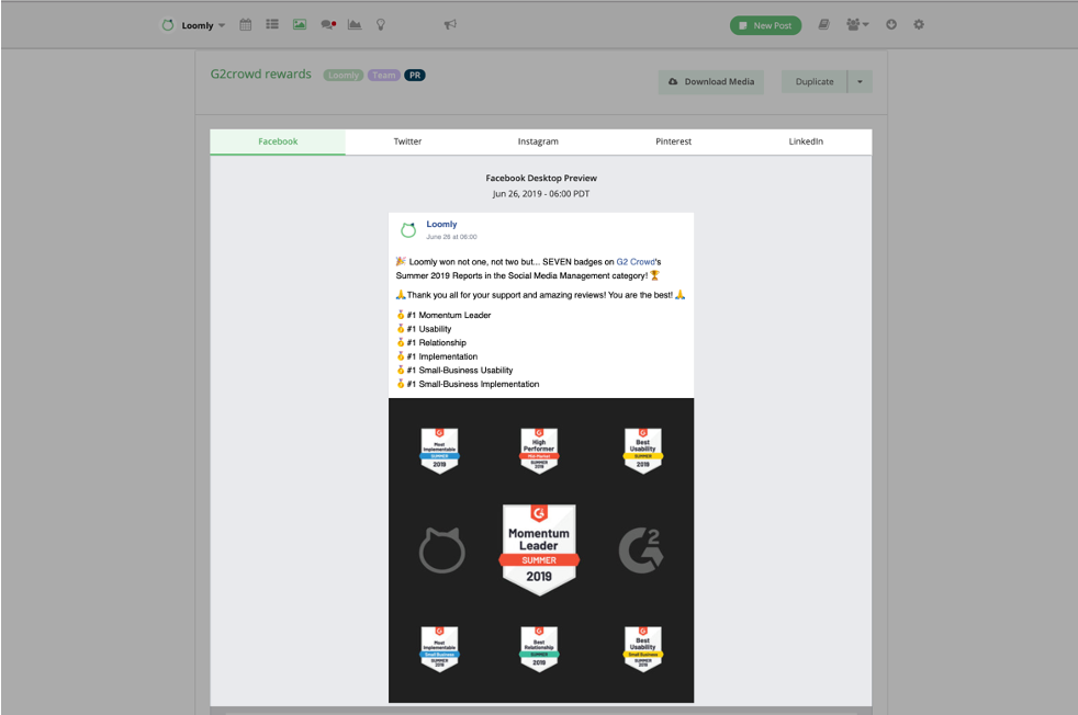 Social media calendar use cases remote teams step one screenshot