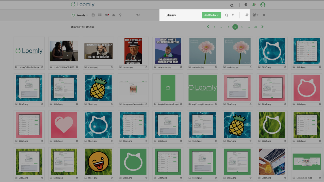 Social media calendar use cases remote teams step one screenshot