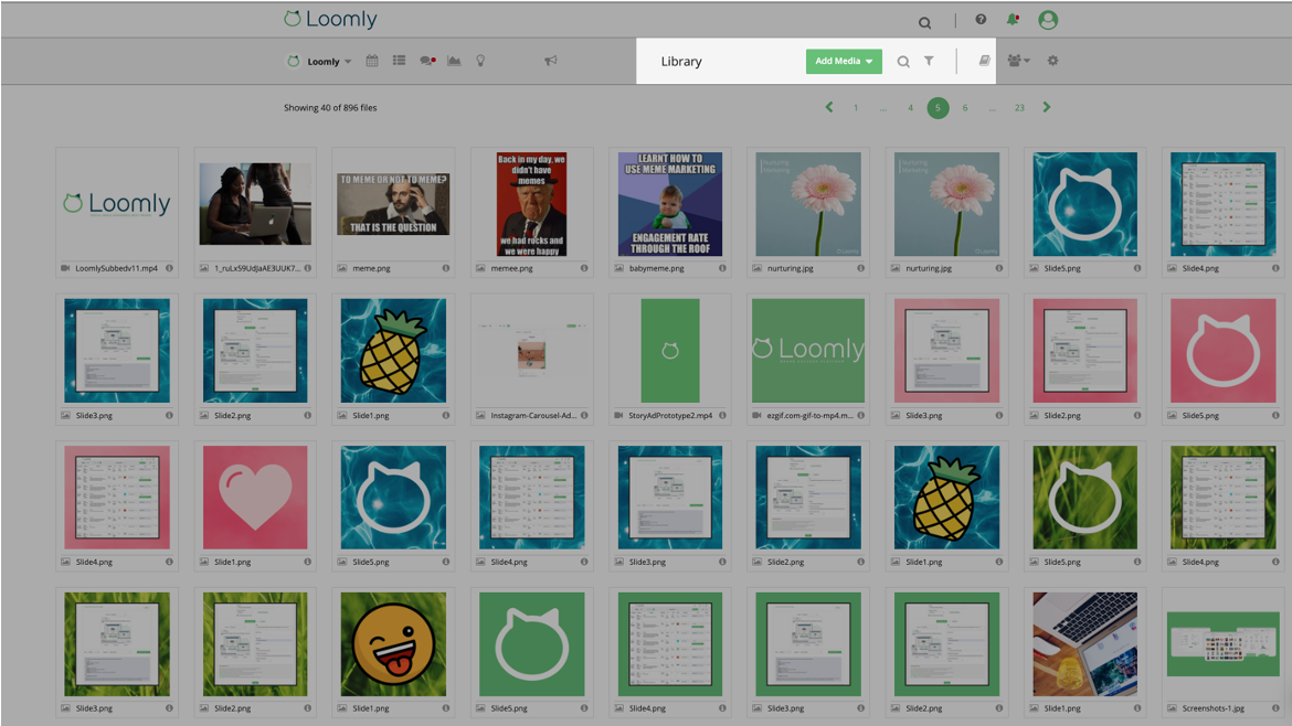 Social media calendar use cases agencies step seven screenshot